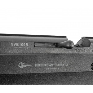 Винтовка пневматическая компрессионная Borner Simple Strike Pump, Brown кал. 4,5 мм (пластик, 3 Дж)