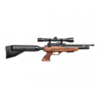 Пневматический пистолет Kral Puncher NP-02 (орех, PCP) Пневматический пистолет Kral Puncher NP-02 (орех, PCP)